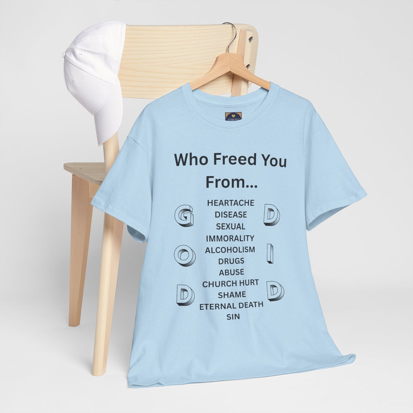 GOD DID Unisex T-shirt (BL)