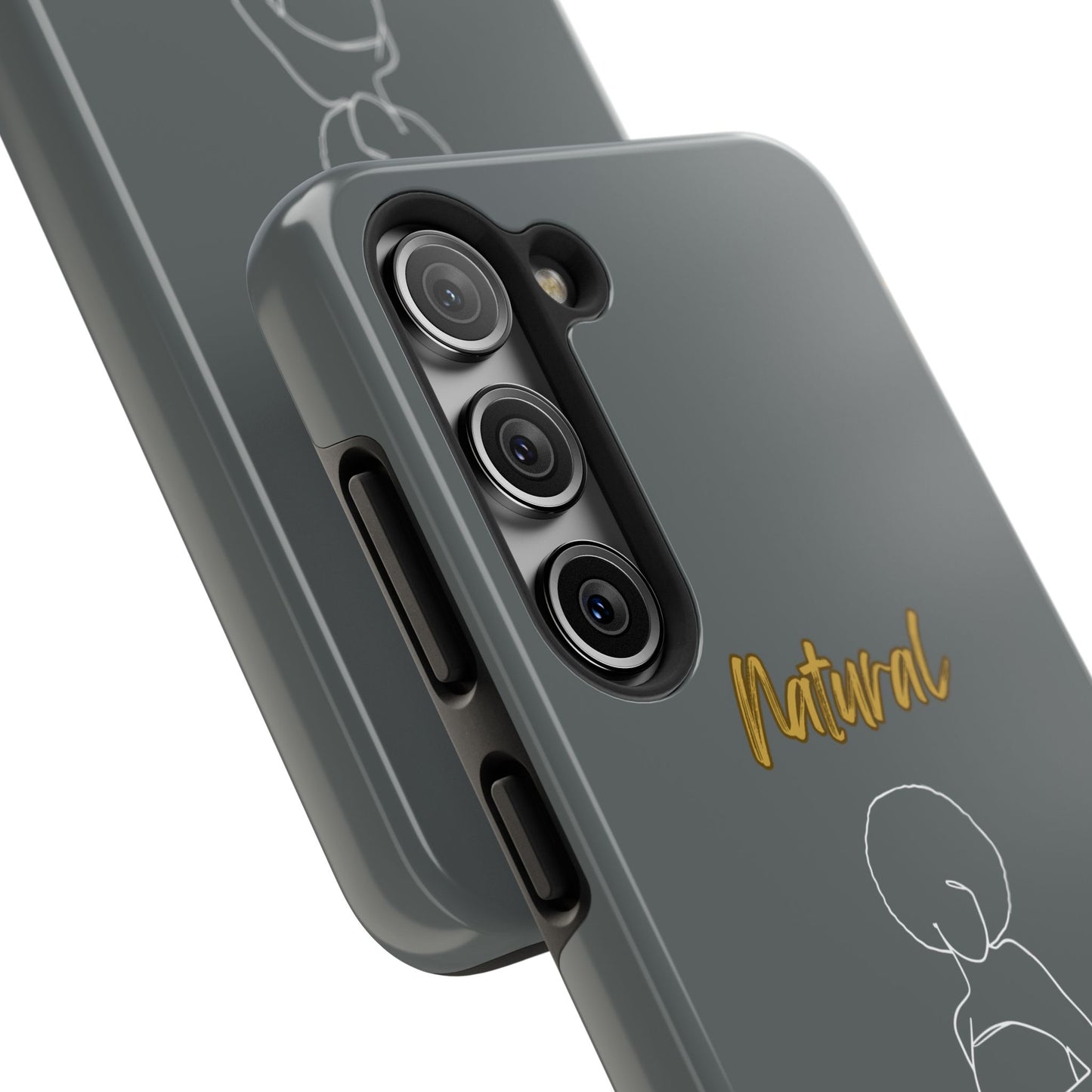 Natural Woman Sho Nuff (WL)Tough Phone Cases DARK GREY
