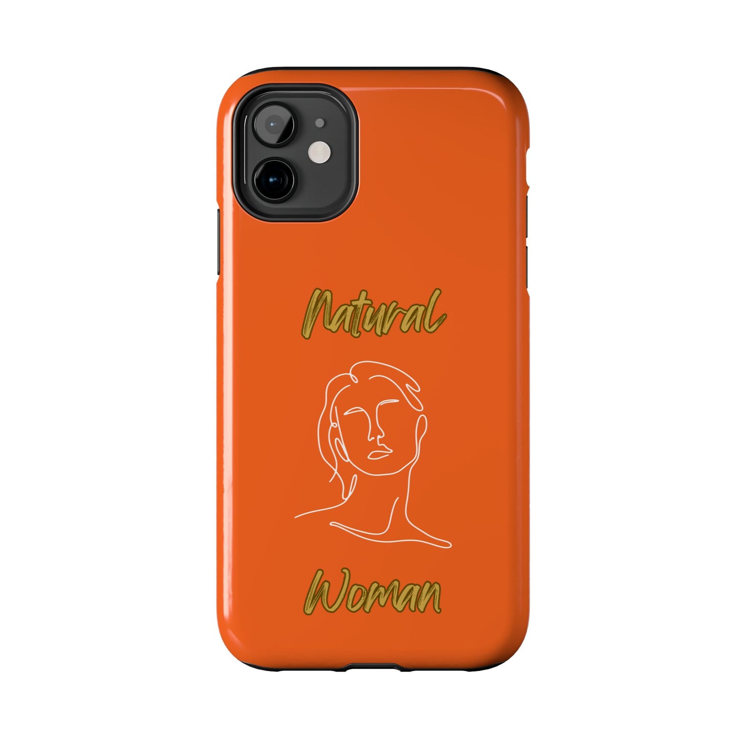Natural Woman Hello (WL)Tough Phone Cases ORANGE