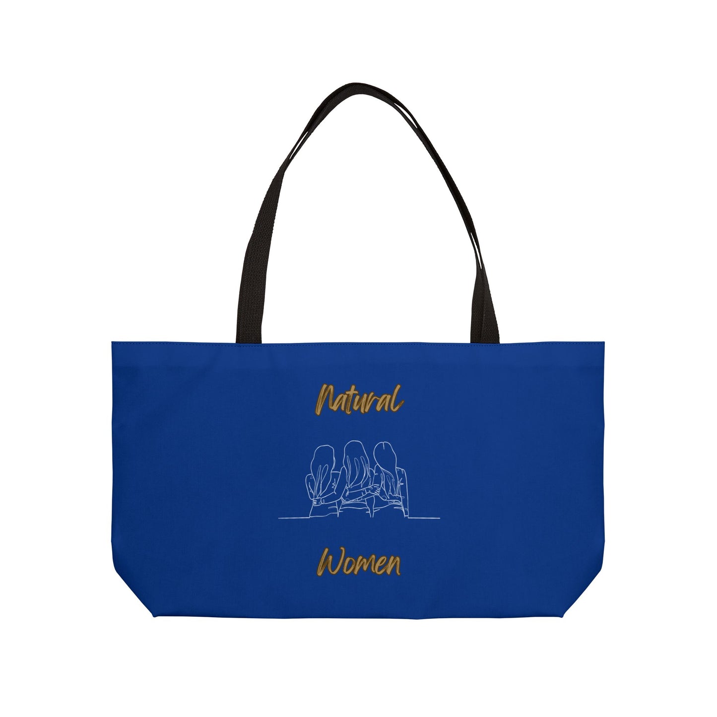 Natural Woman Loving Friends (WL) Weekender Tote Bag DARK BLUE