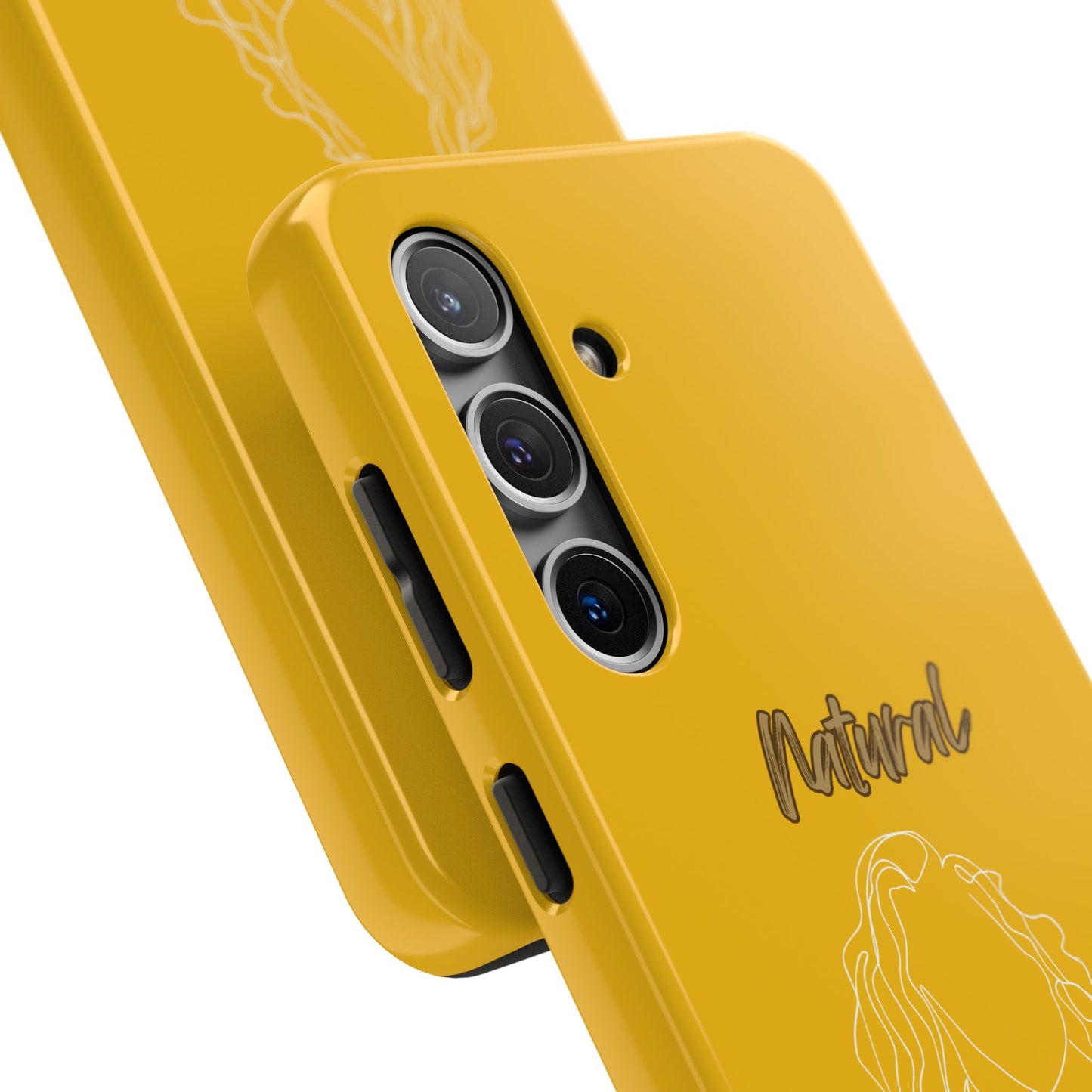 Natural Woman Relaxed (WL) Tough Phone Cases YELLOW