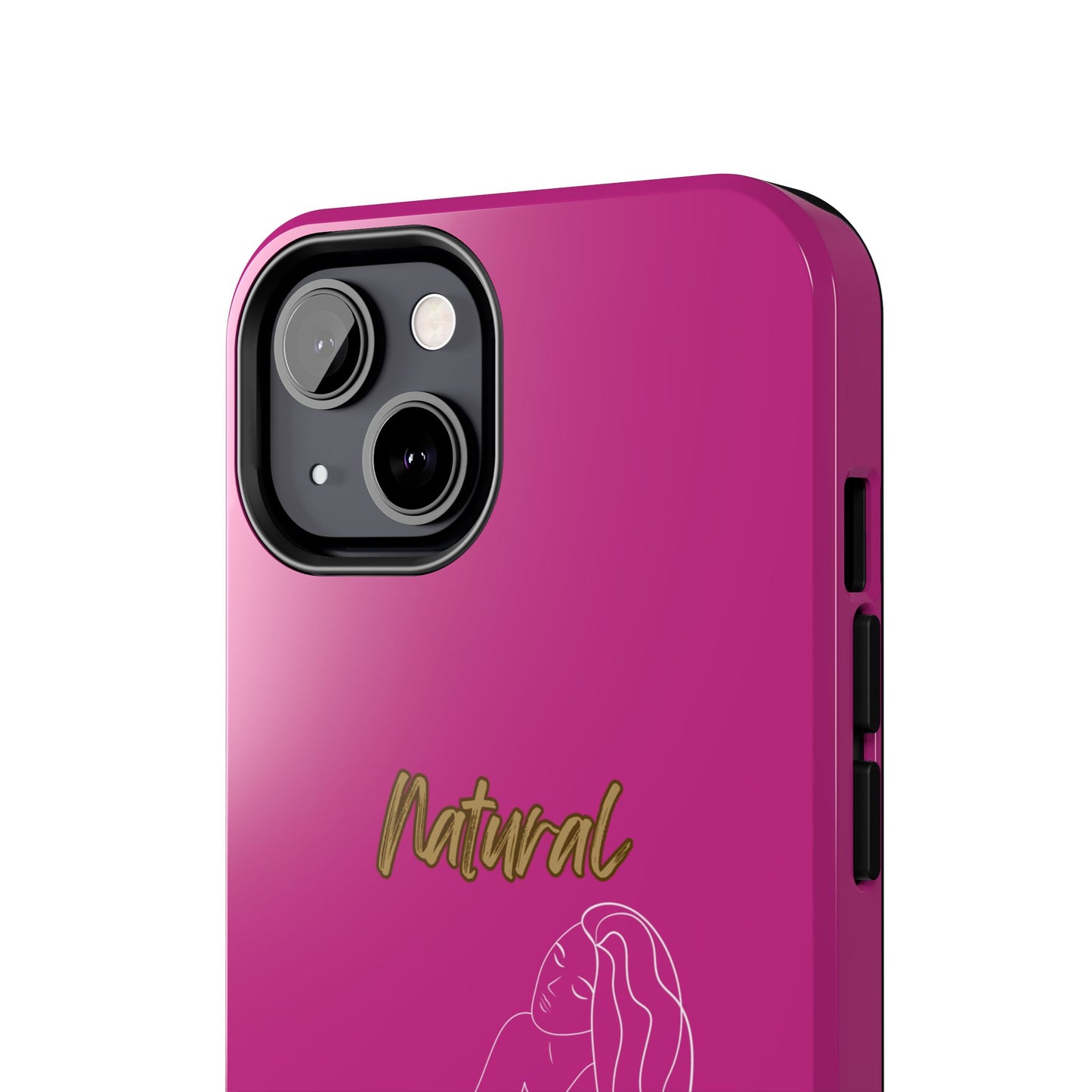 Natural Woman Beauty (WL) Tough Phone Cases PINK