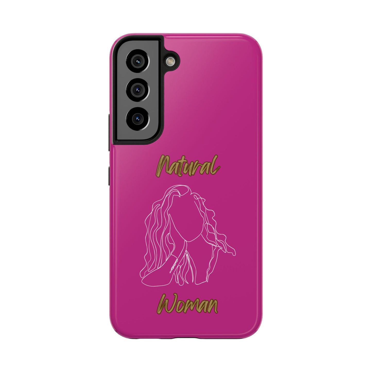 Natural Woman Relaxed (WL) Tough Phone Cases PINK