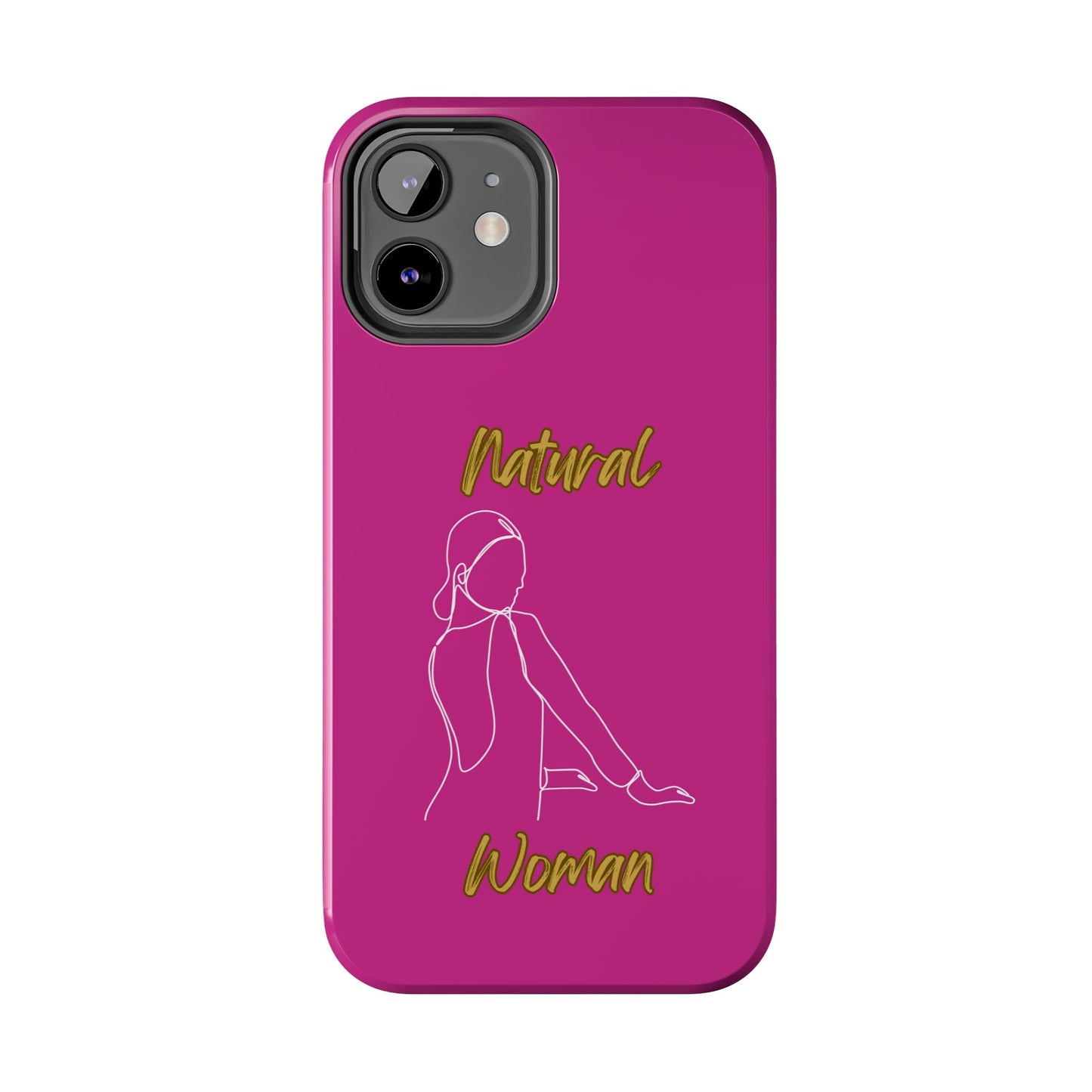 Natural Woman Hands Free (WL)Tough Phone Cases PINK