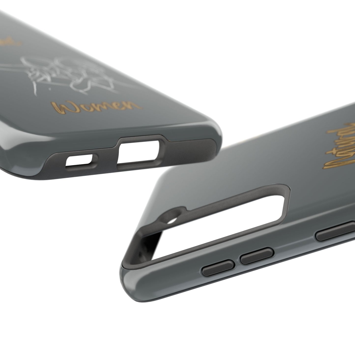 Natural Woman Friends Selfie (WL)Tough Phone Cases DARK GREY