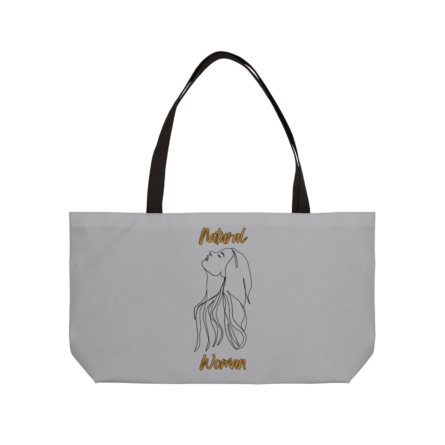 Natural Woman Appreciation (BL) WeekenderTote Bag LIGHT GREY