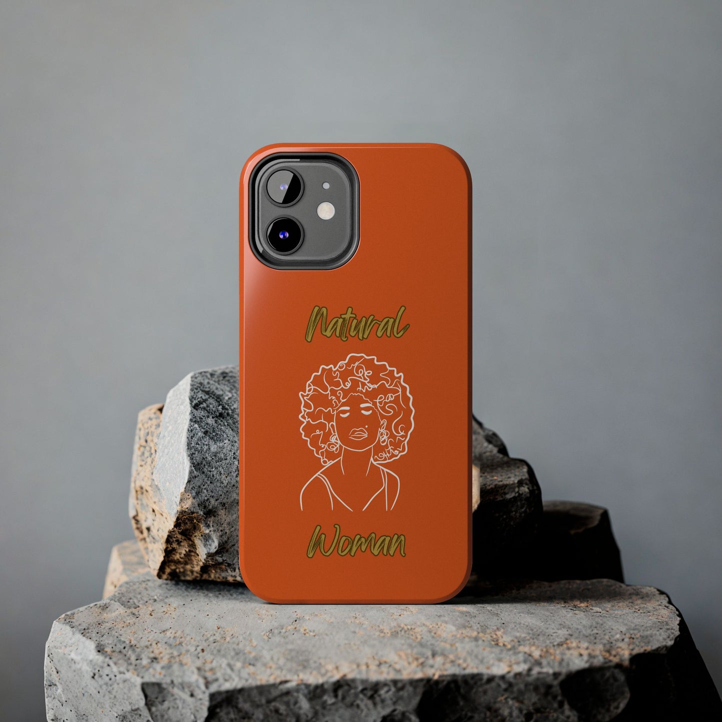 Natural Woman All About Me (WL)Tough Phone Cases ORANGE