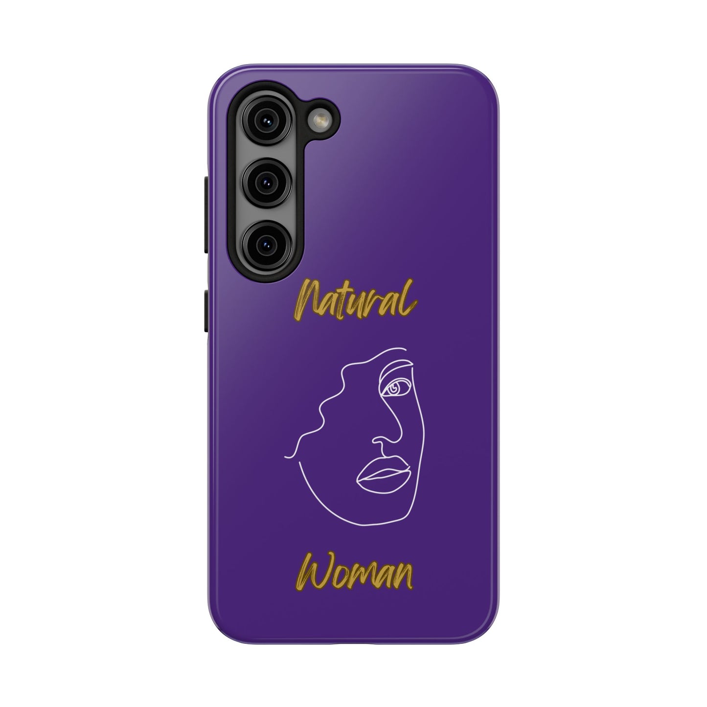 Natural Woman Peekaboo (WL)Tough Phone Cases PURPLE