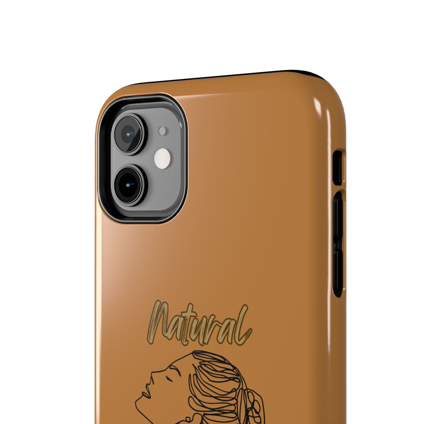Natural Woman Wet Bun (BL) Tough Phone Cases LIGHT BROWN