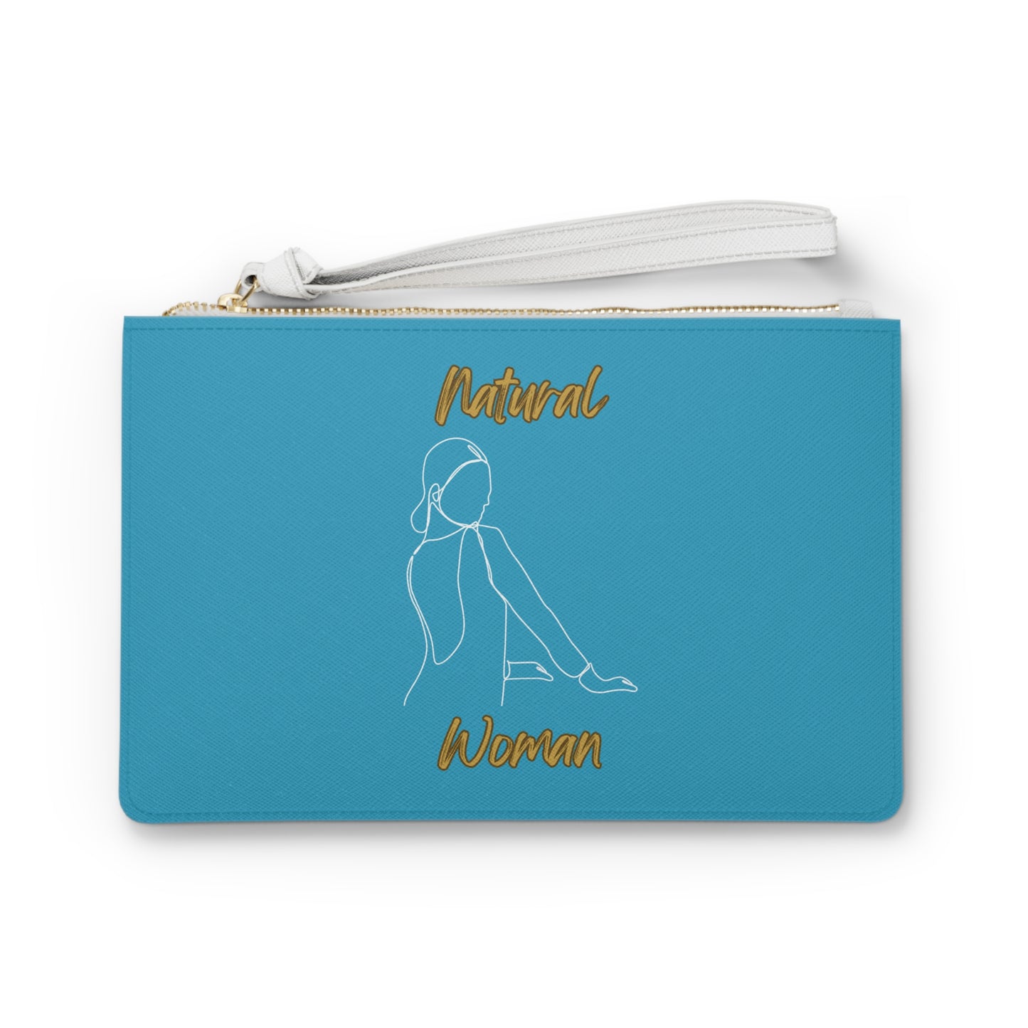 Natural Woman Hands Ready (WL) Clutch Bag TURQUOISE
