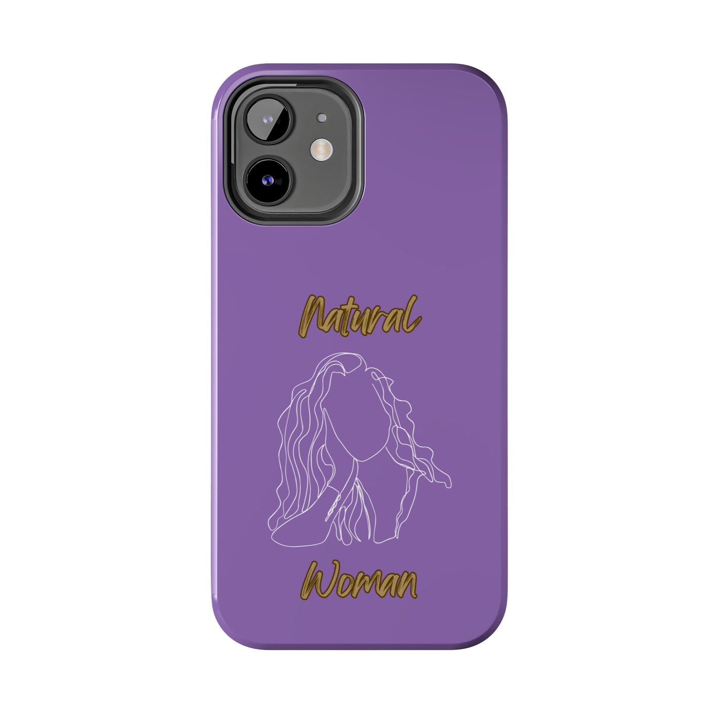 Natural Woman Relaxed (WL) Tough Phone Cases LIGHT PURPLE