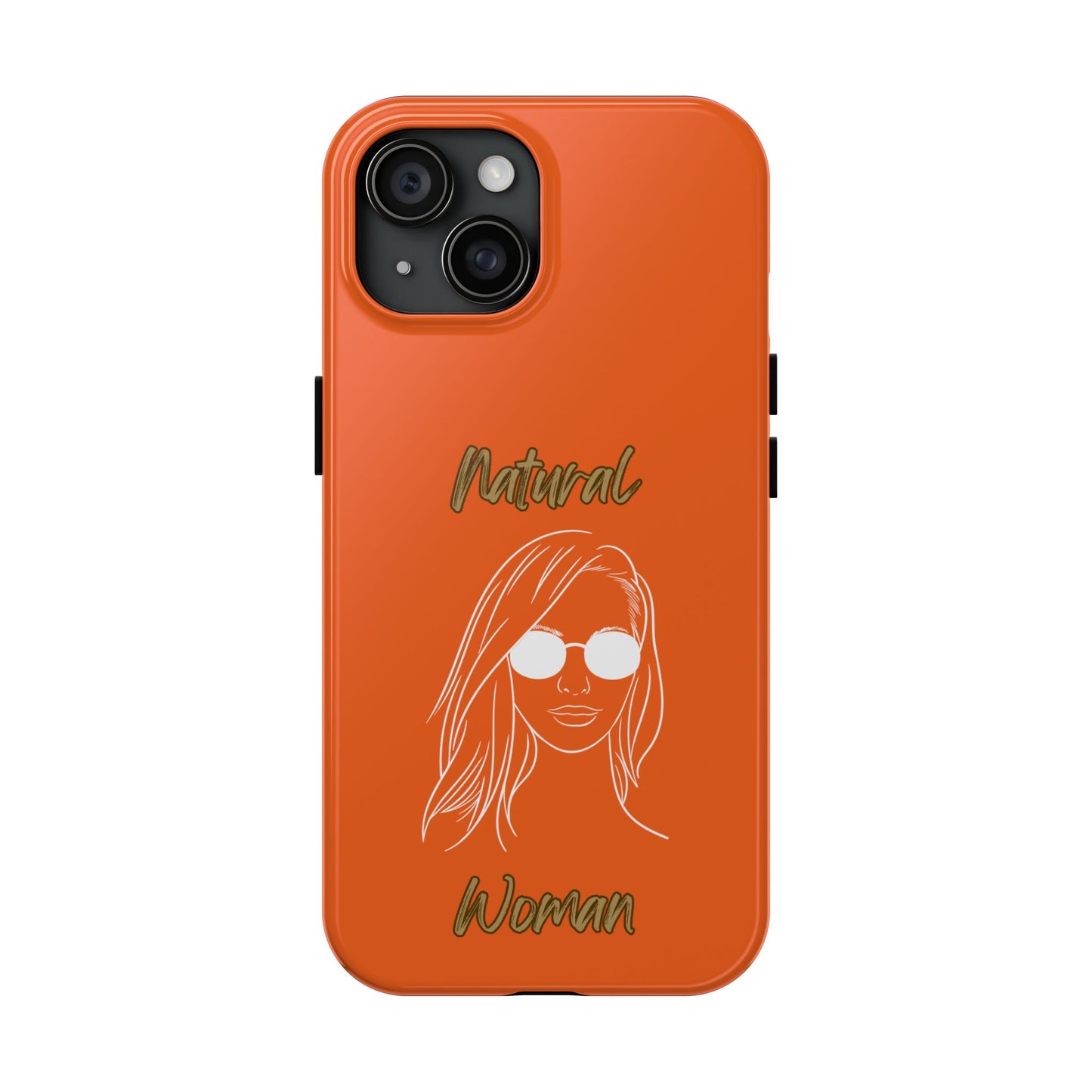 Natural Woman Shades (WL)Tough Phone Cases ORANGE