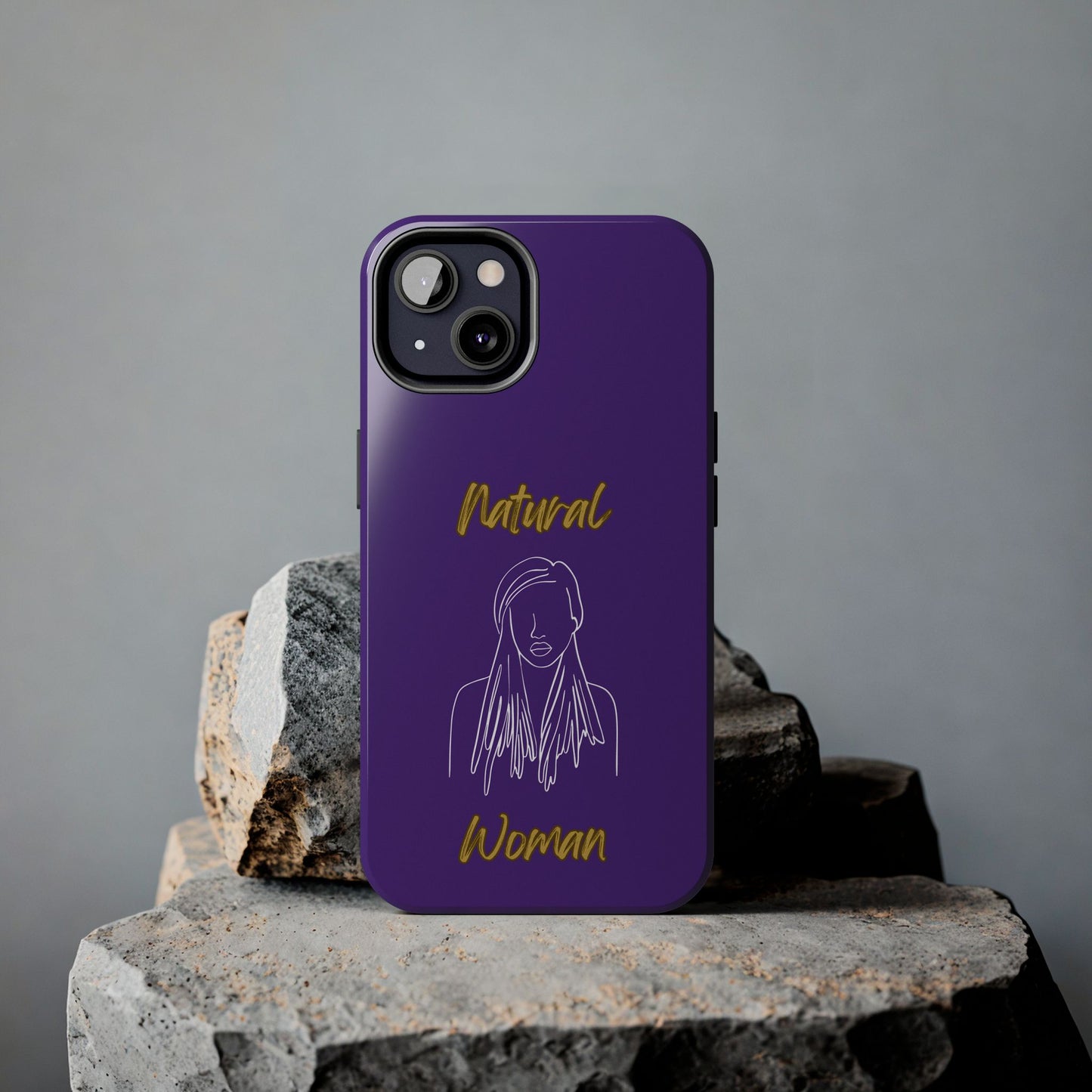 Natural Woman Content (WL)Tough Phone Cases PURPLE