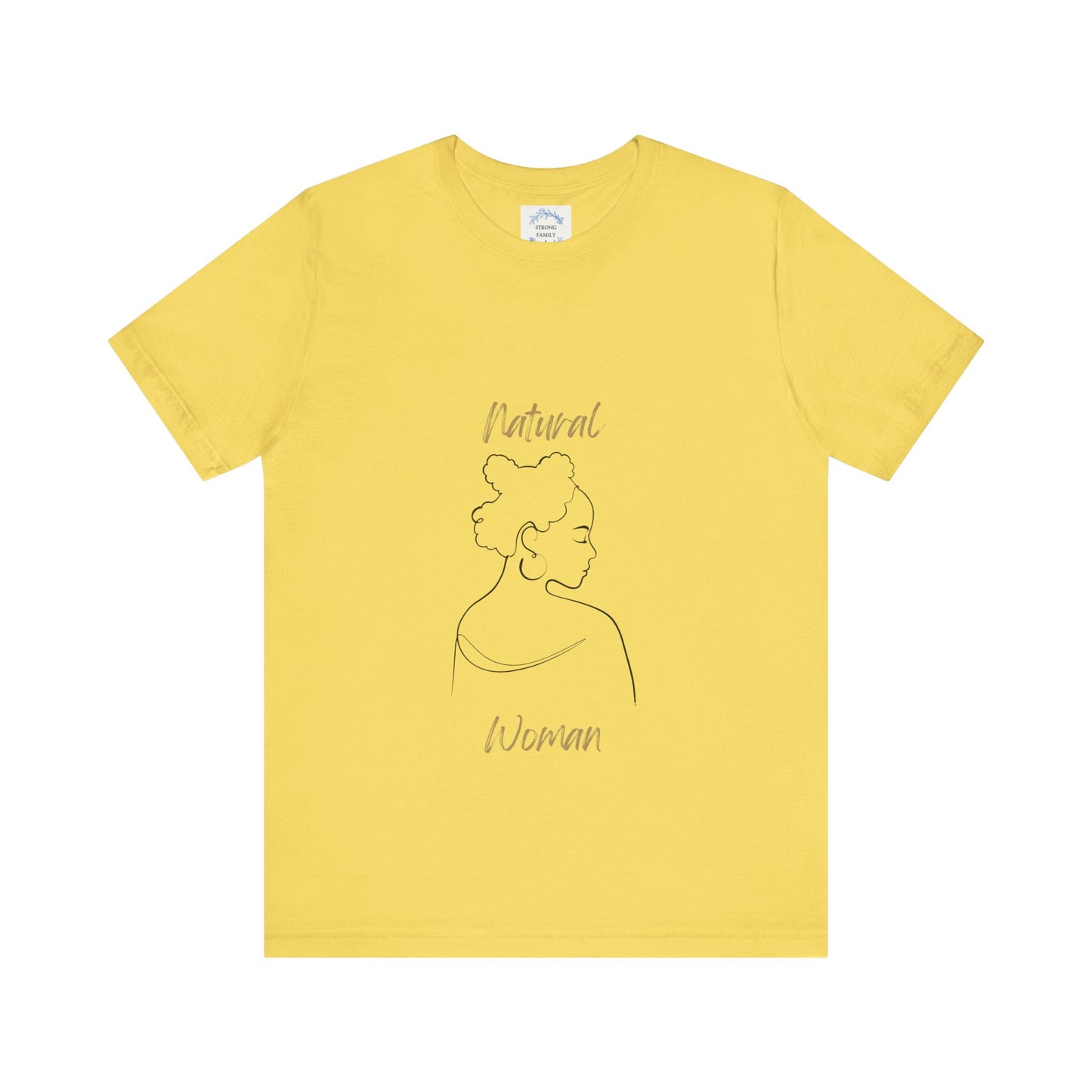 Natural Woman Twists (BL) Short Sleeve T-Shirt
