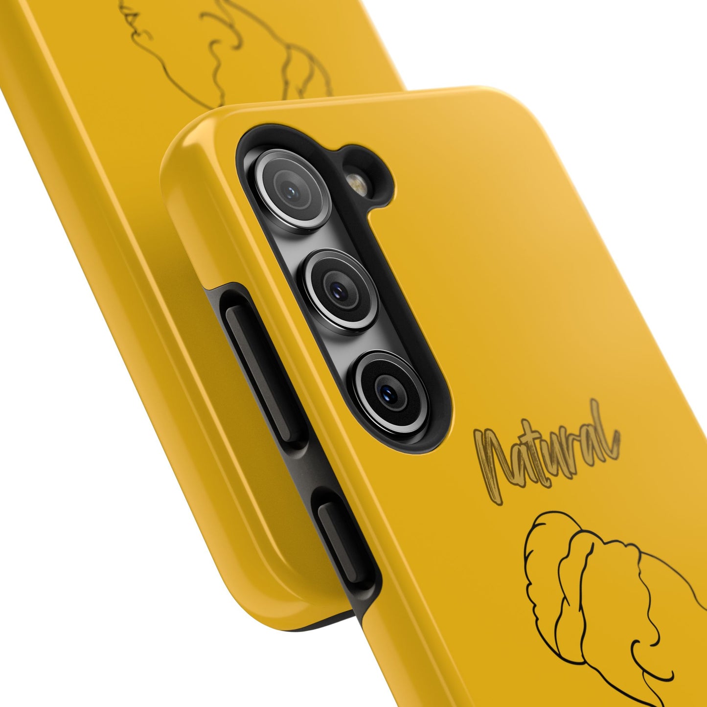 Natural Woman Mixed (BL)Tough Phone Cases YELLOW