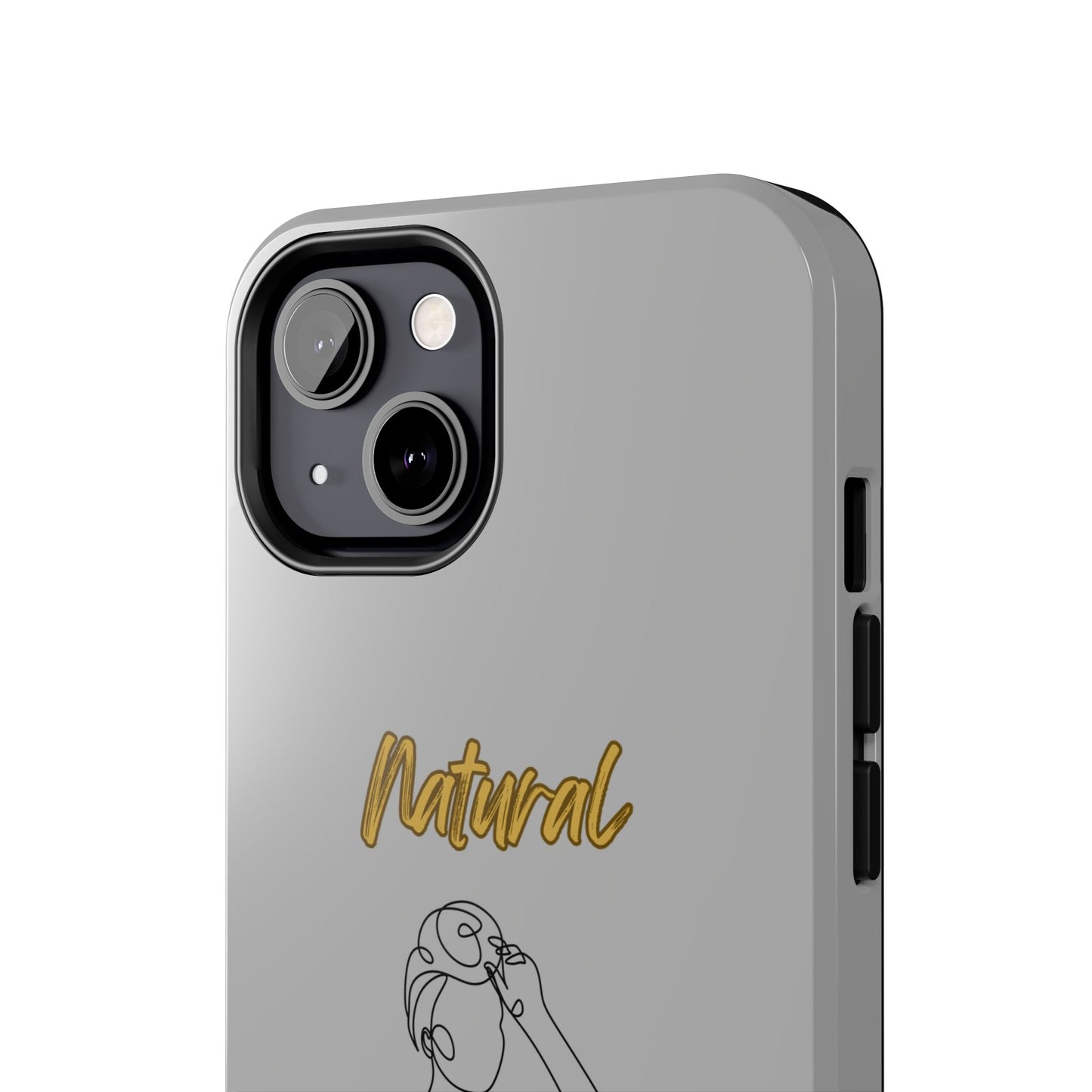 Natural Woman Style (BL)Tough Phone Cases LIGHT GREY