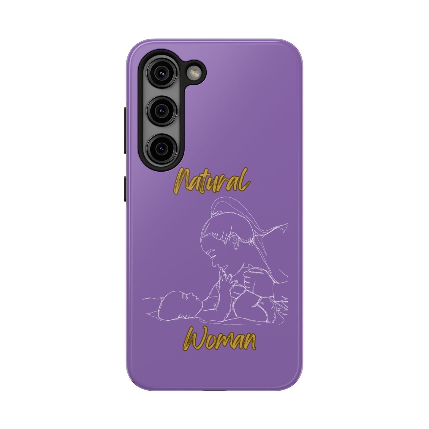 Natural Woman New Life (WL)Tough Phone Cases LIGHT PURPLE