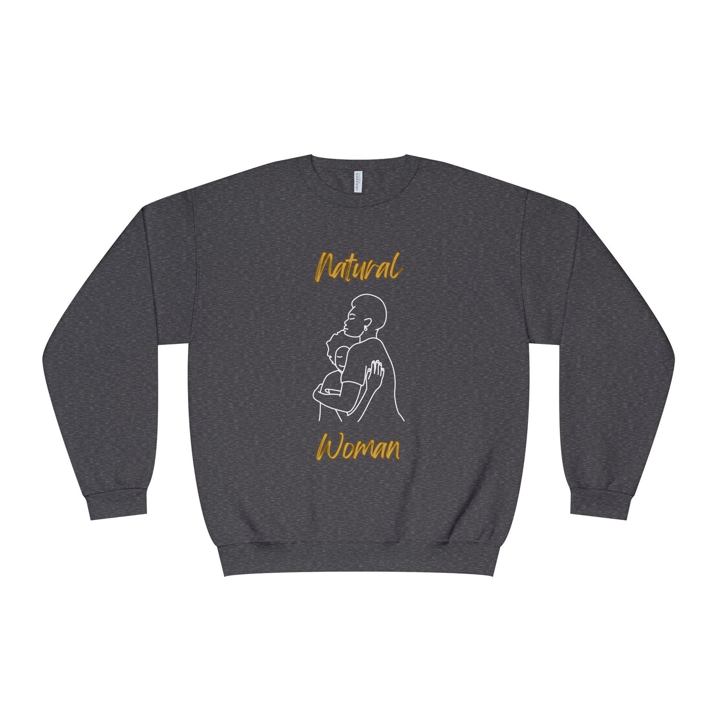 Natural Woman Safe With Momma (WL) Crewneck Sweatshirt