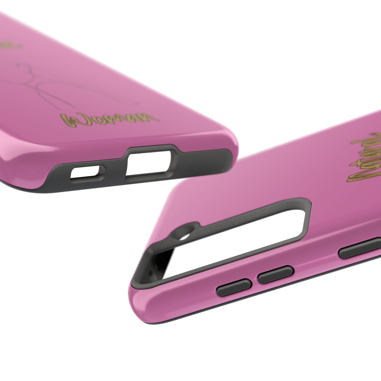 Natural Woman Tilted Look (BL) Tough Phone Cases LIGHT PINK