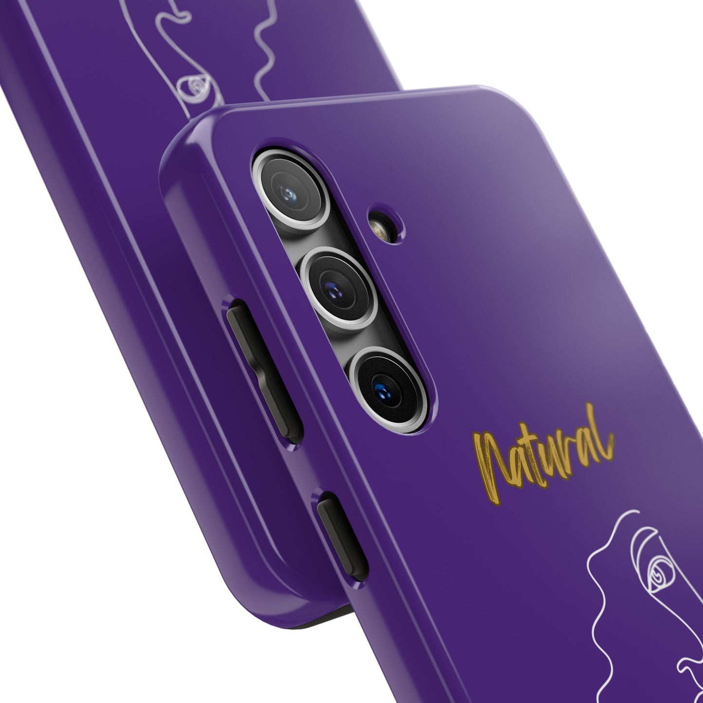 Natural Woman Peekaboo (WL)Tough Phone Cases PURPLE
