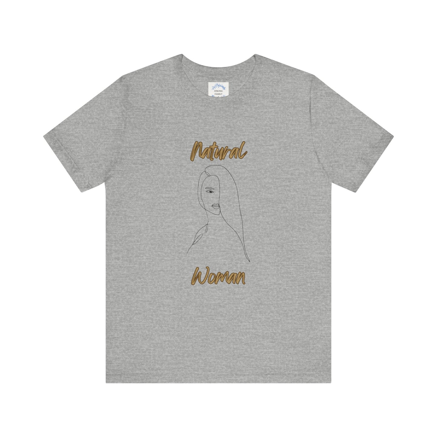 Natural Woman Covered Eye (BL) Short Sleeve T-Shirt