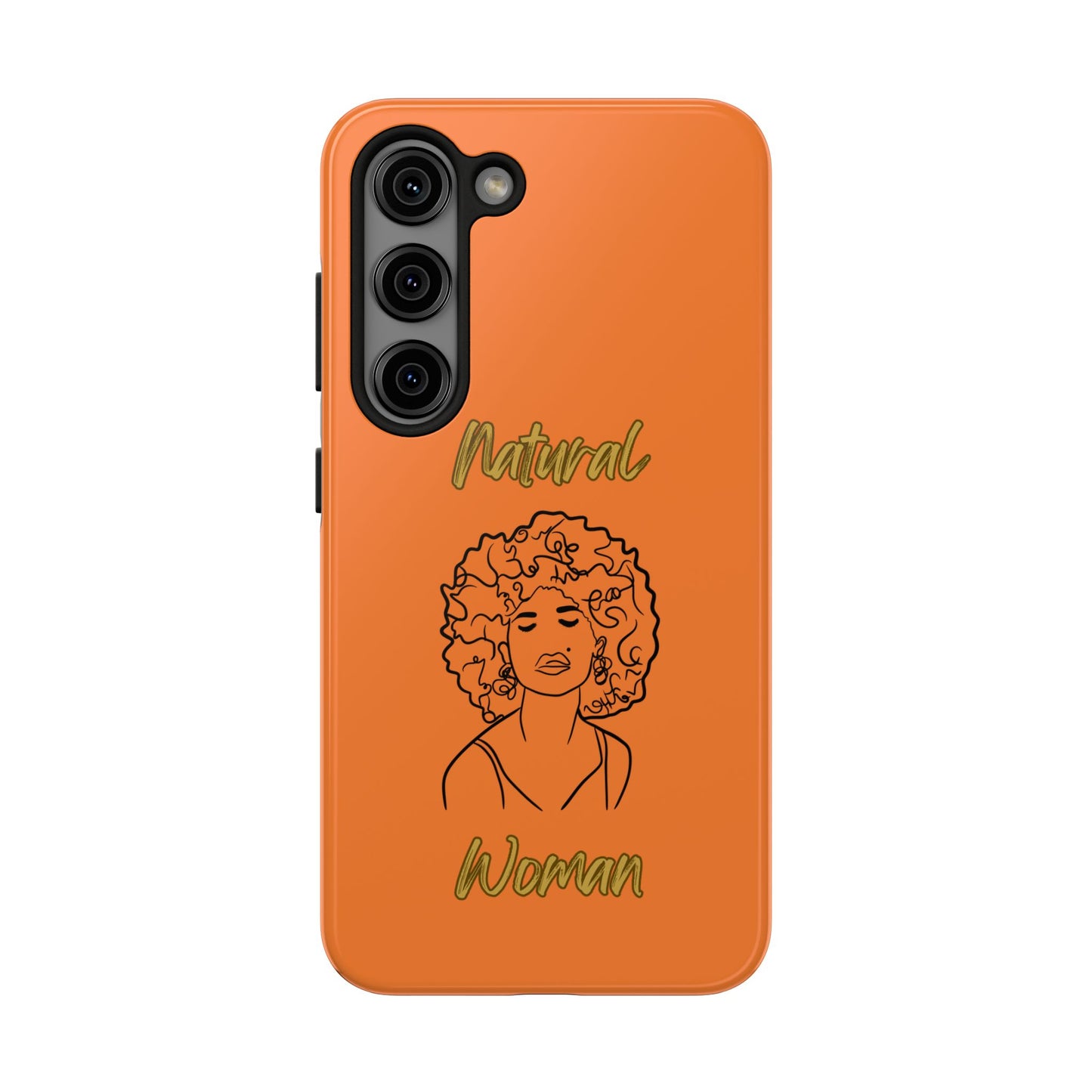 Natural Woman All About Me (BL)Tough Phone Cases CRUSTA