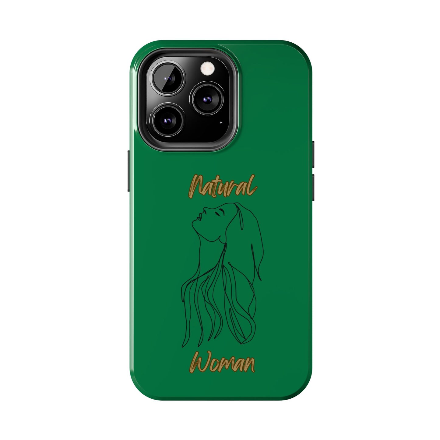 Natural Woman Appreciation (BL) Tough Phone Cases DARK GREEN