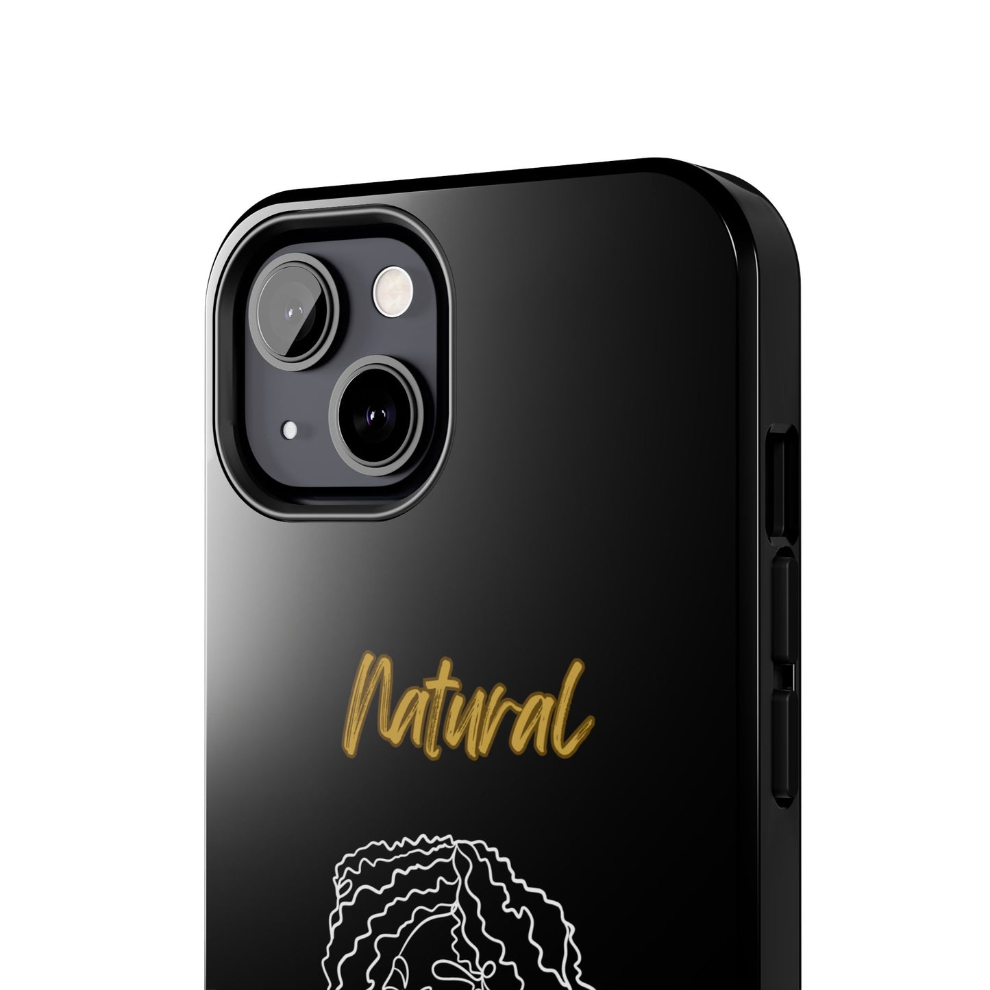 Natural Woman Naturally Me (WL)Tough Phone Cases BLACK