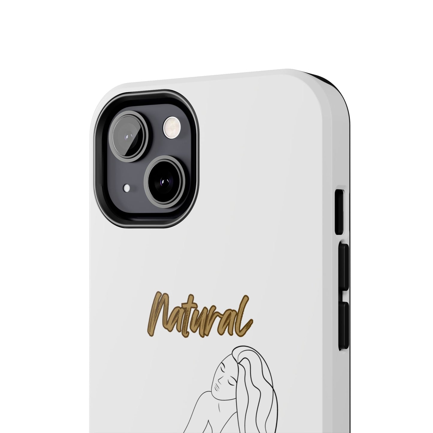 Natural Woman Beauty (BL) Tough Phone Cases WHITE
