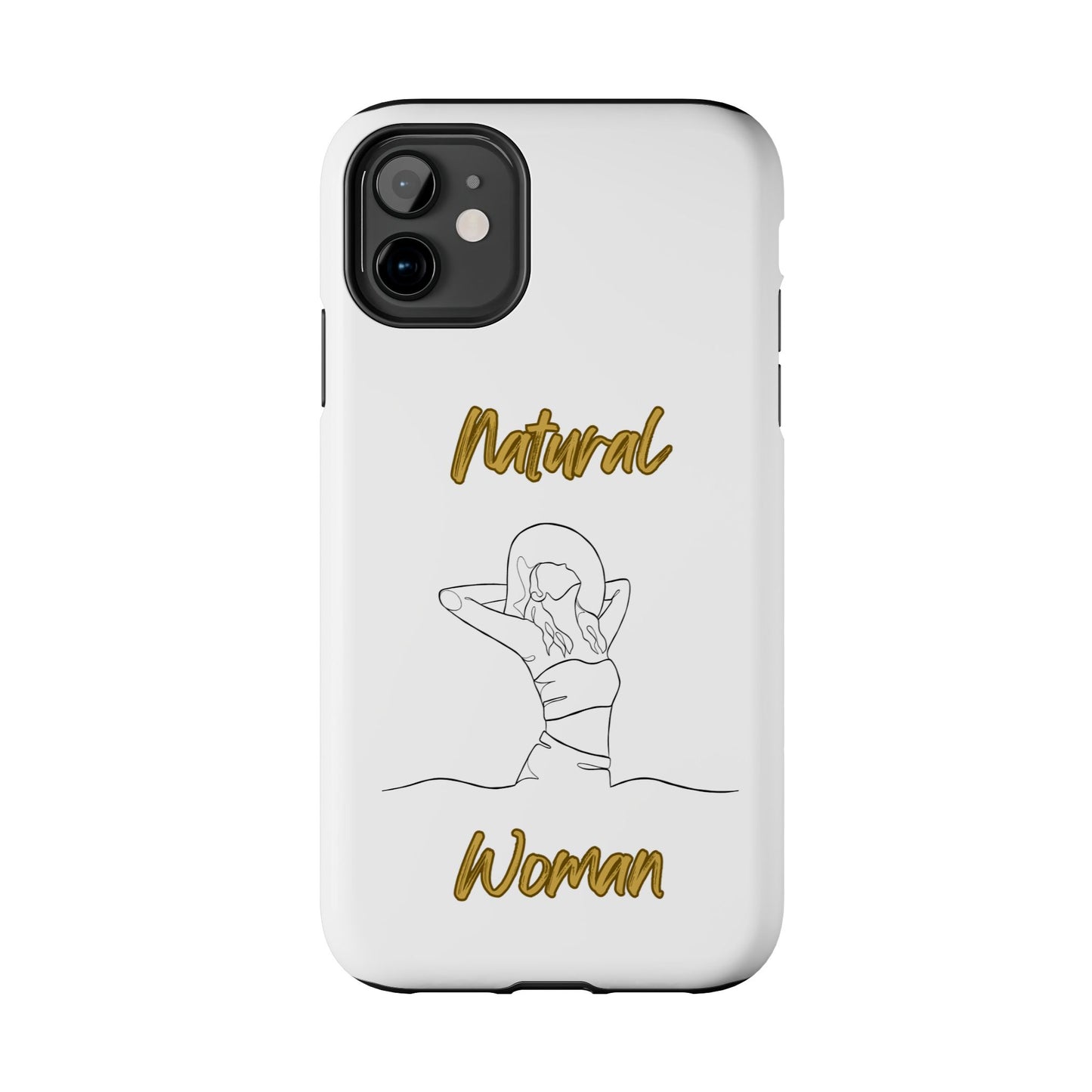Natural Woman Sun Fun (BL)Tough Phone Cases WHITE