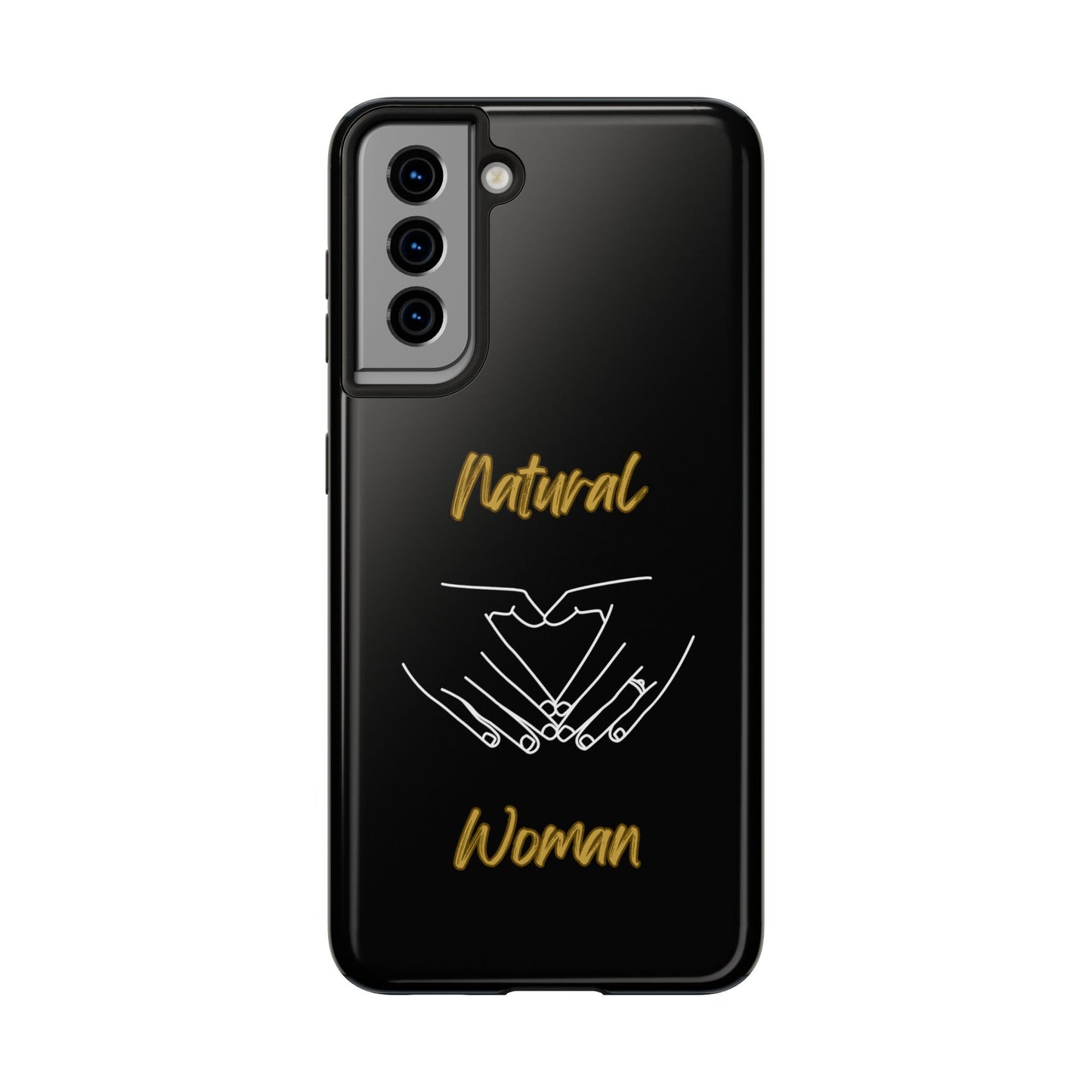 Natural Woman I Love You (WL)Tough Phone Cases BLACK