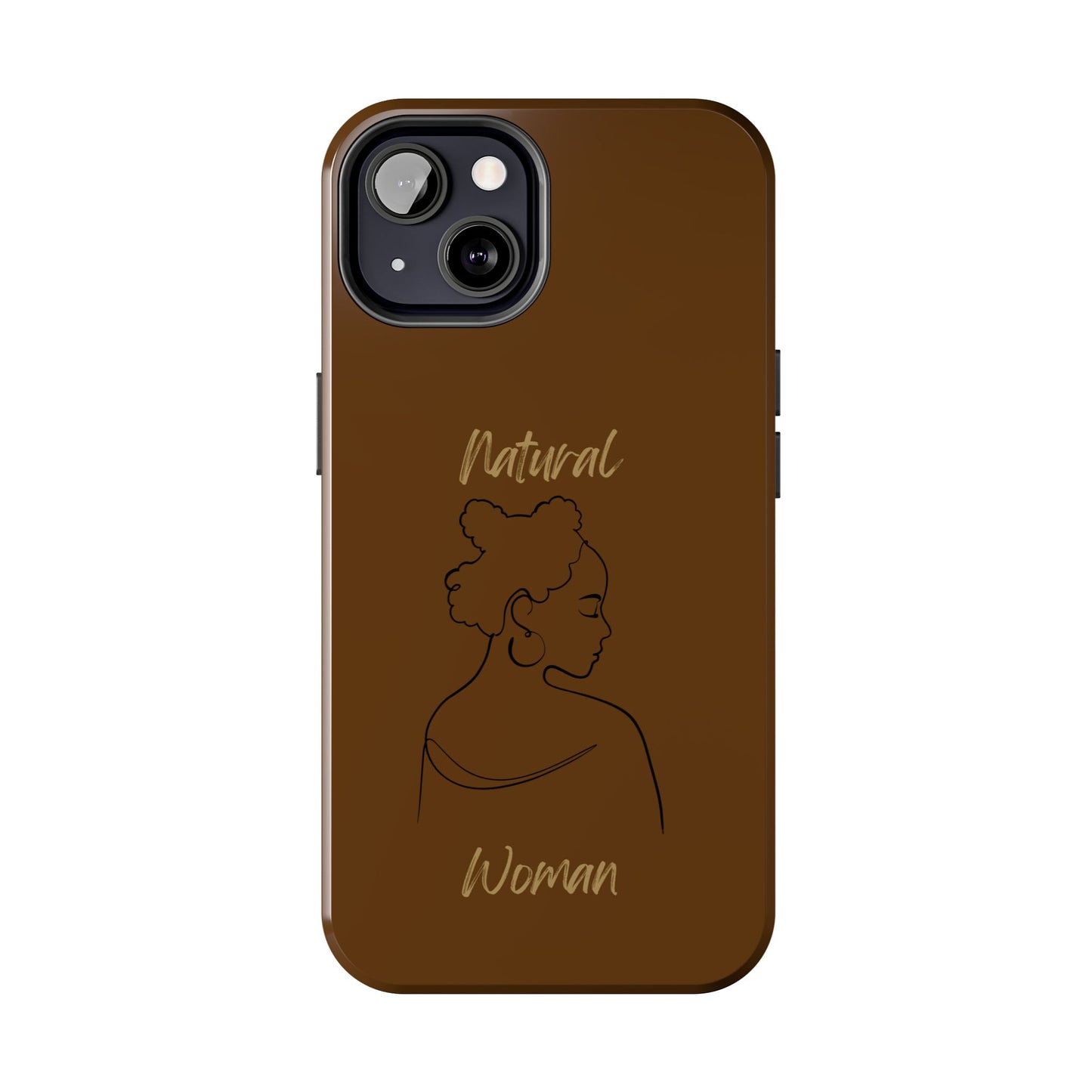 Natural Woman Twists (BL) Tough Phone Cases BROWN