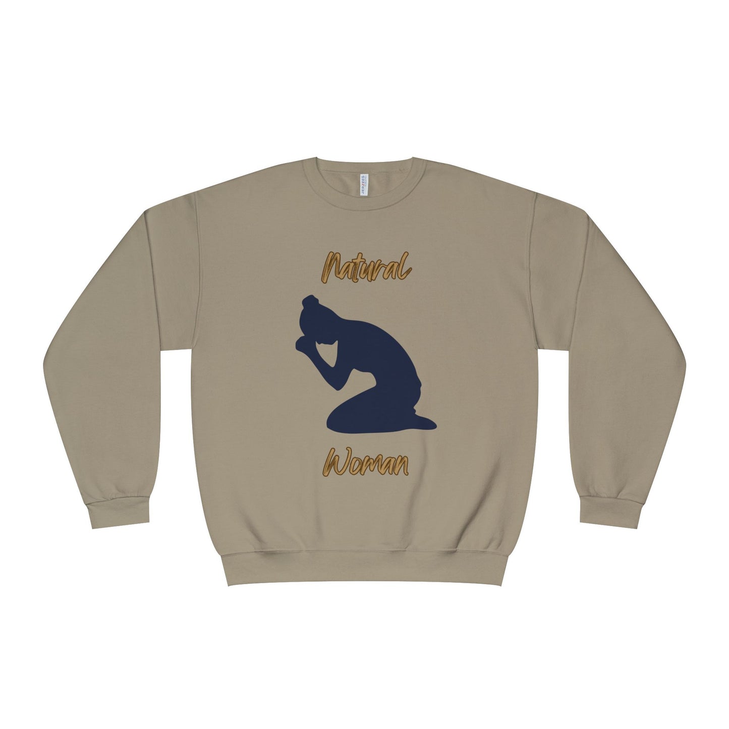 Natural Woman Pray (BL) Crewneck Sweatshirt