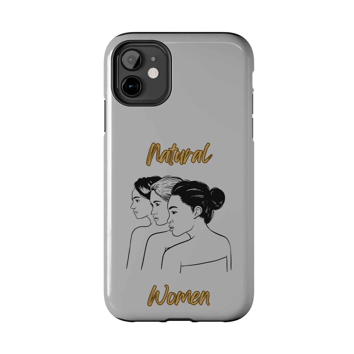 Natural Woman United Friends (BL)Tough Phone Cases LIGHT GREY