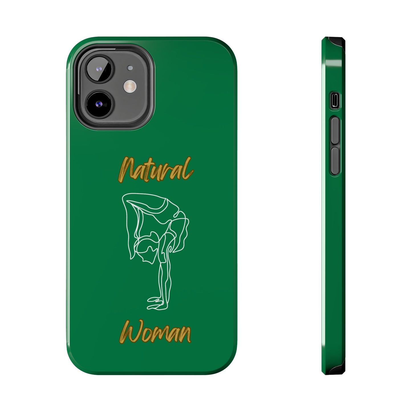 Natural Woman Flexible (WL)Tough Phone Cases DARK GREEN