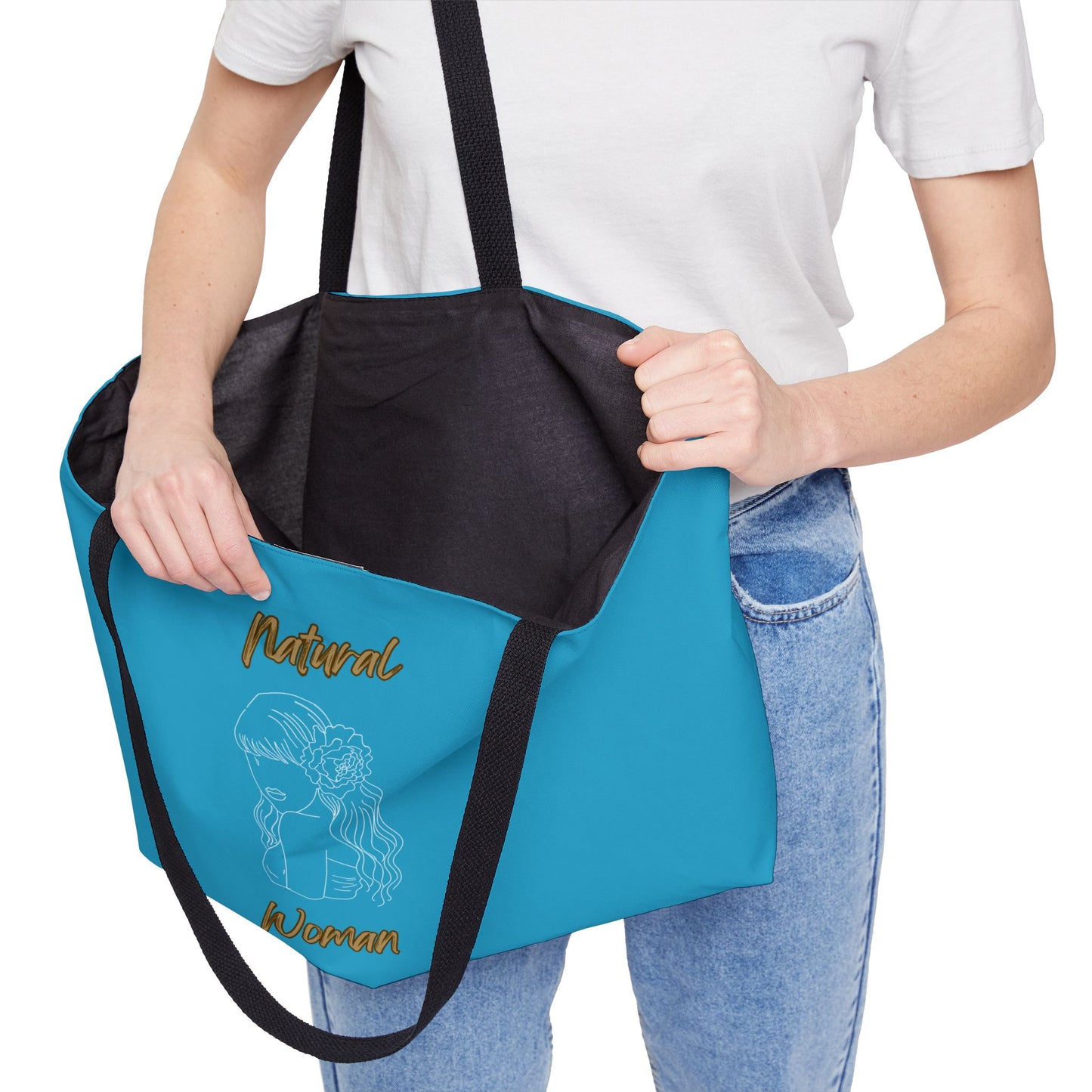 Natural Woman Newness (WL) Weekender Tote Bag TURQUOISE