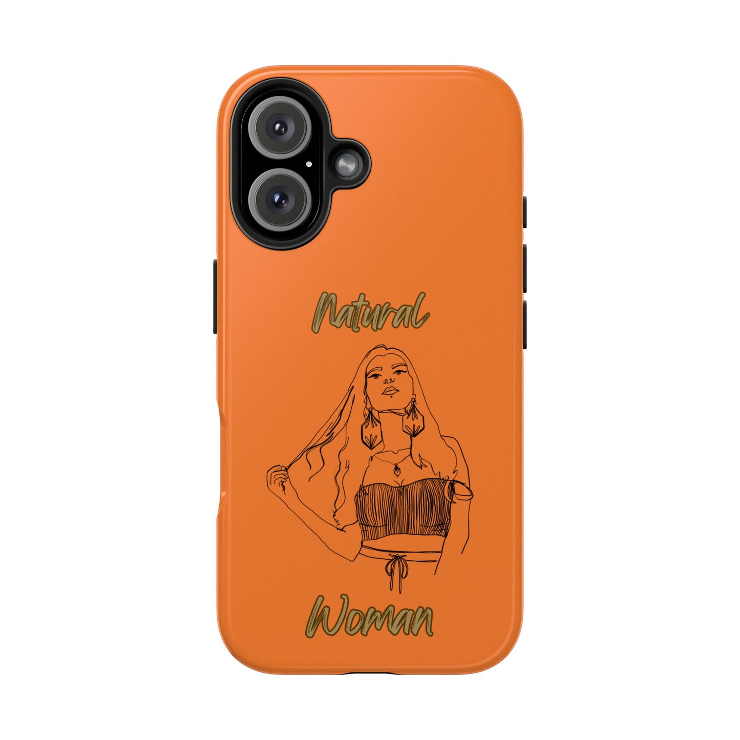 Natural Woman Thinking (BL)Tough Phone Cases CRUSTA