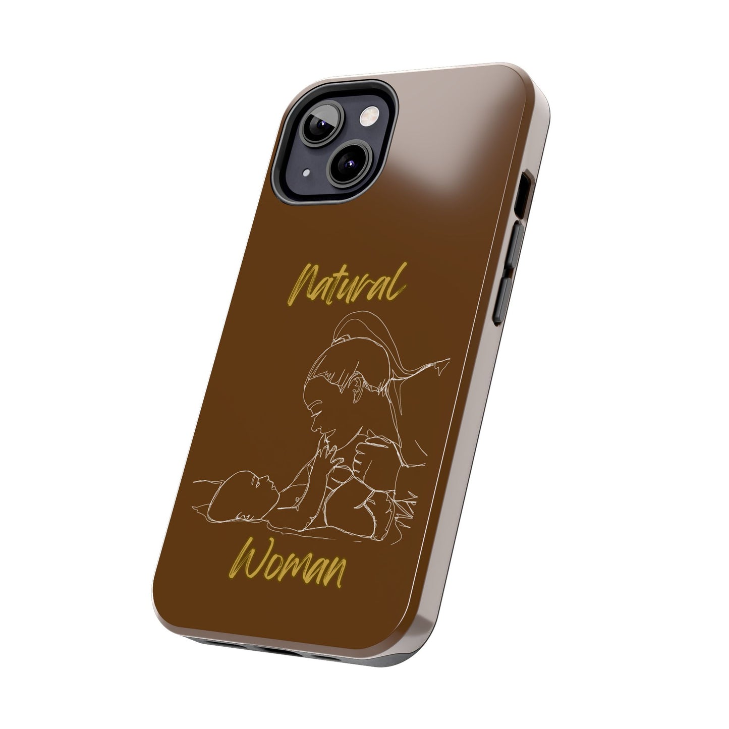 Natural Woman New Life (WL)Tough Phone Cases BROWN