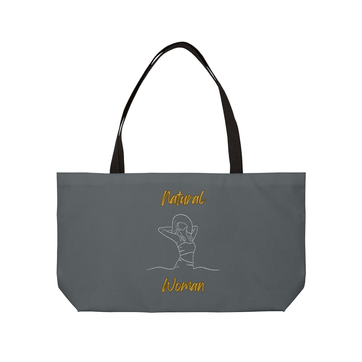 Natural Woman Sun Fun (WL) Weekender Tote Bag DARK GREY