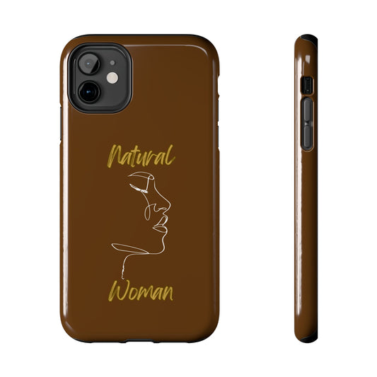 Natural Woman Timeless (WL)Tough Phone Cases BROWN