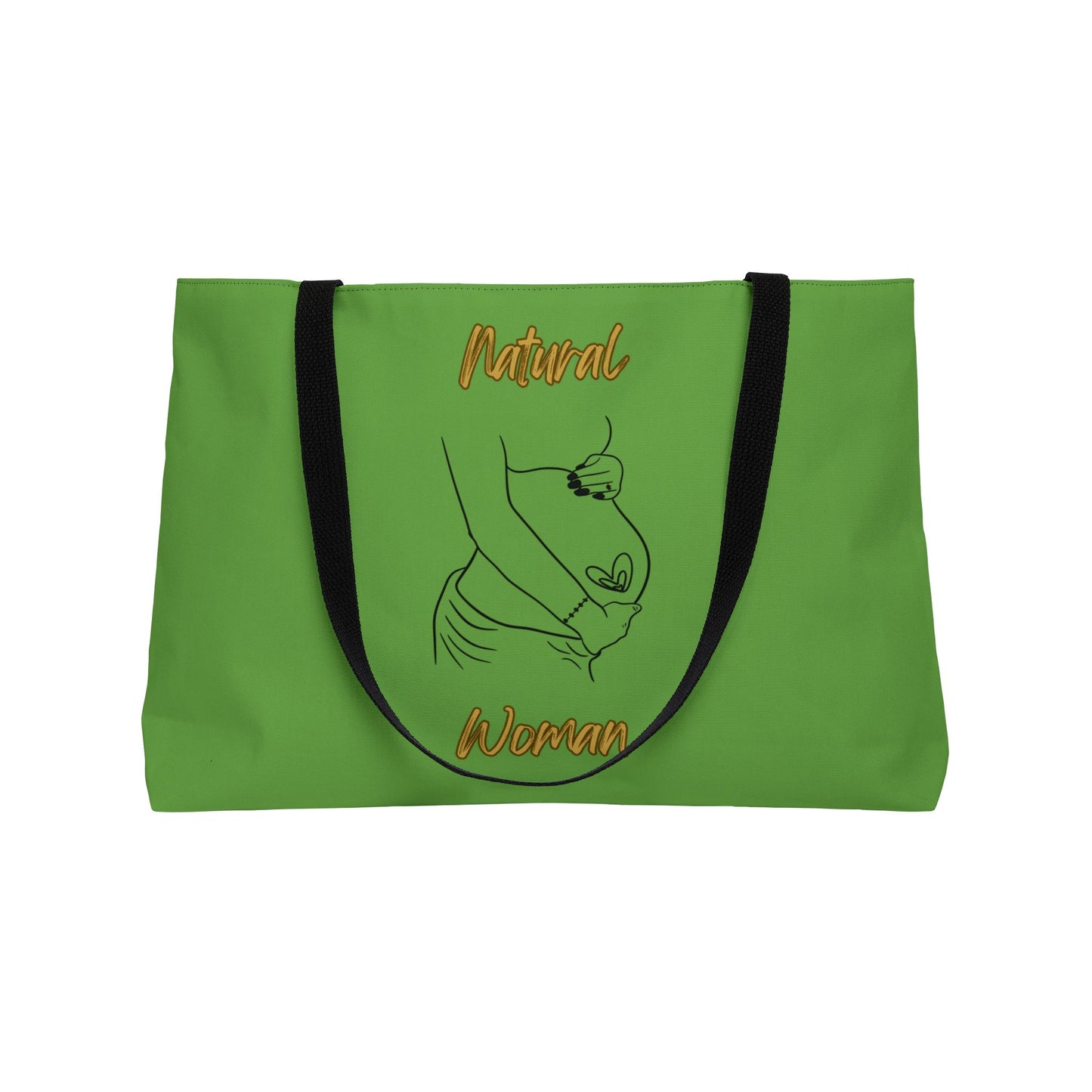 Natural Woman Loved In & Out (BL) Weekender Tote Bag GREEN