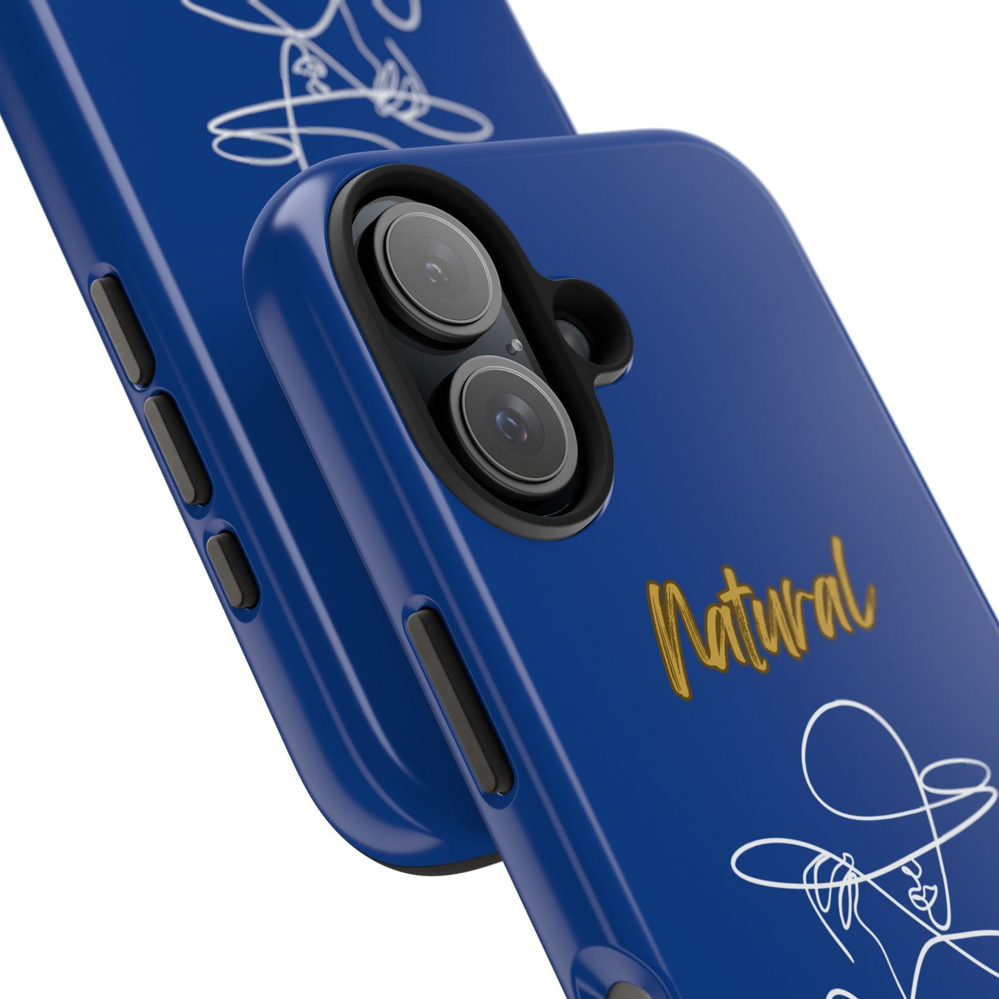 Natural Woman An Original (WL)Tough Phone Cases DARK BLUE