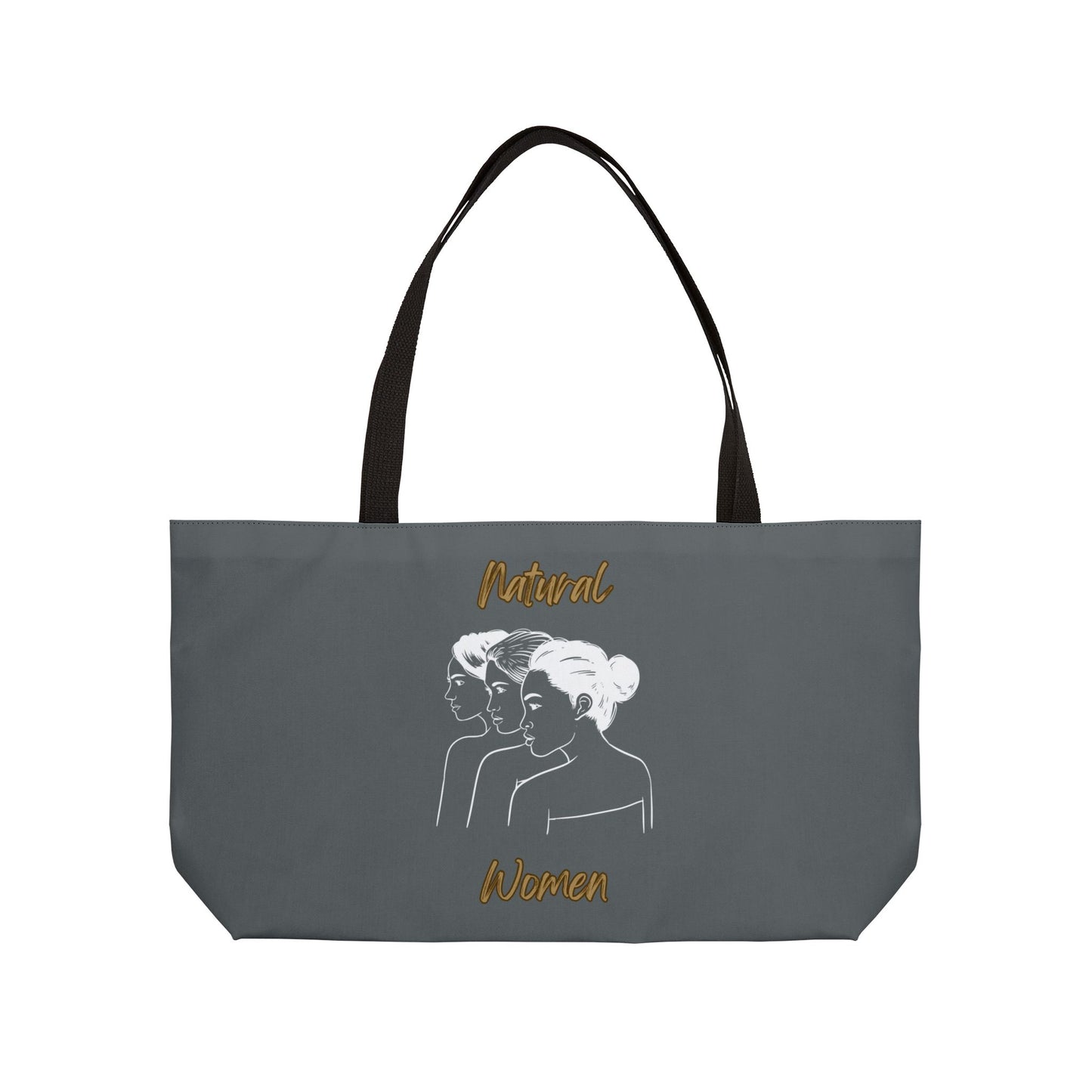 Natural Women United Friends (WL) Weekender Tote Bag DARK GREY