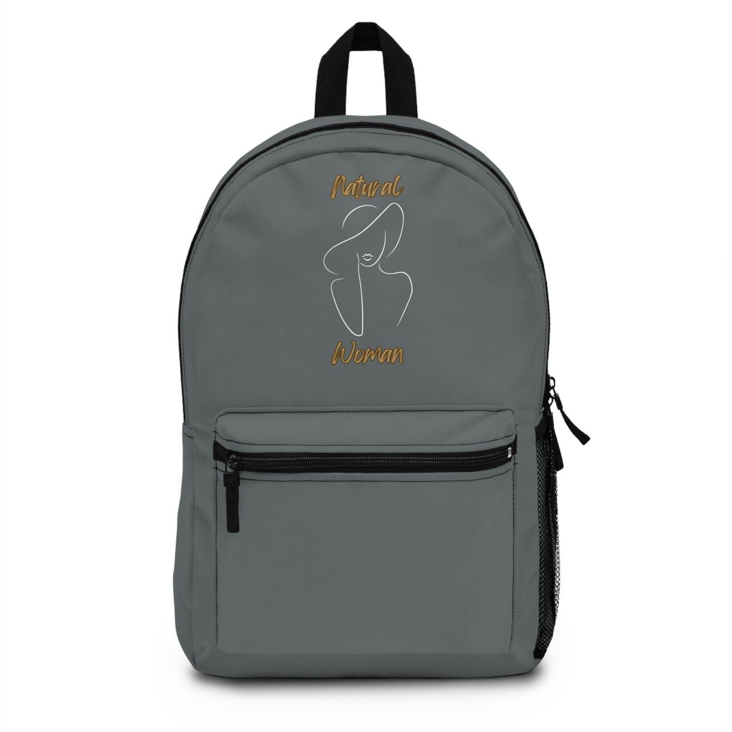 Natural Woman Sun Hat (WL) Backpack DARK GREY