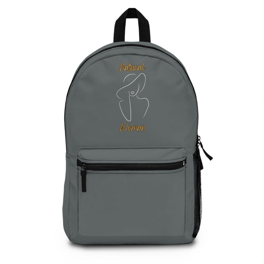 Natural Woman Sun Hat (WL) Backpack DARK GREY