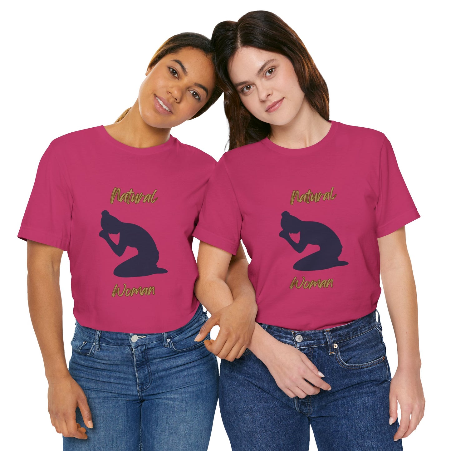 Natural Woman Pray (BL) Short Sleeve T-Shirt