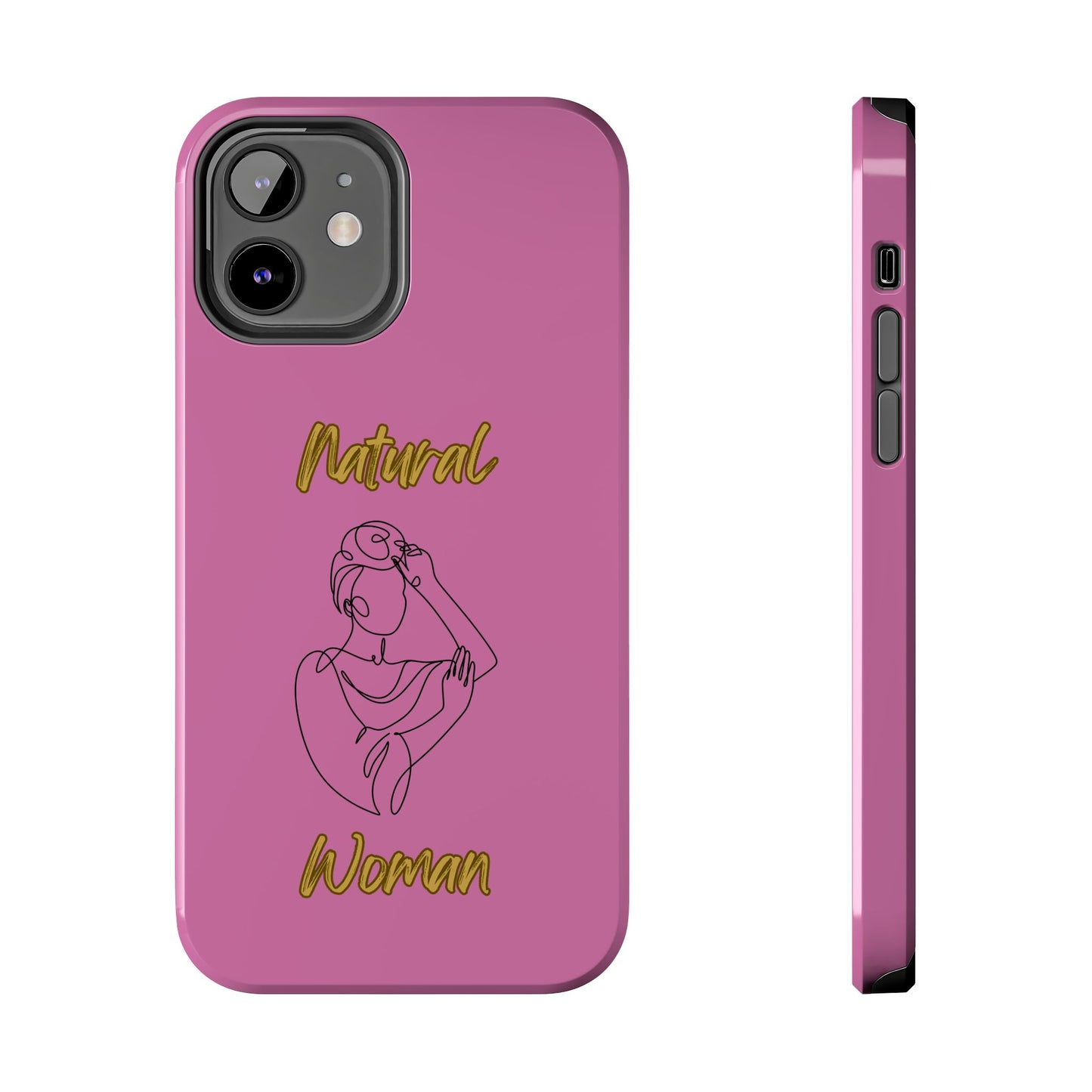 Natural Woman Style (BL)Tough Phone Cases LIGHT PINK