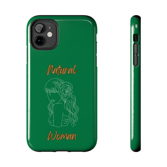 Natural Woman Newness (WL)Tough Phone Cases DARK GREEN