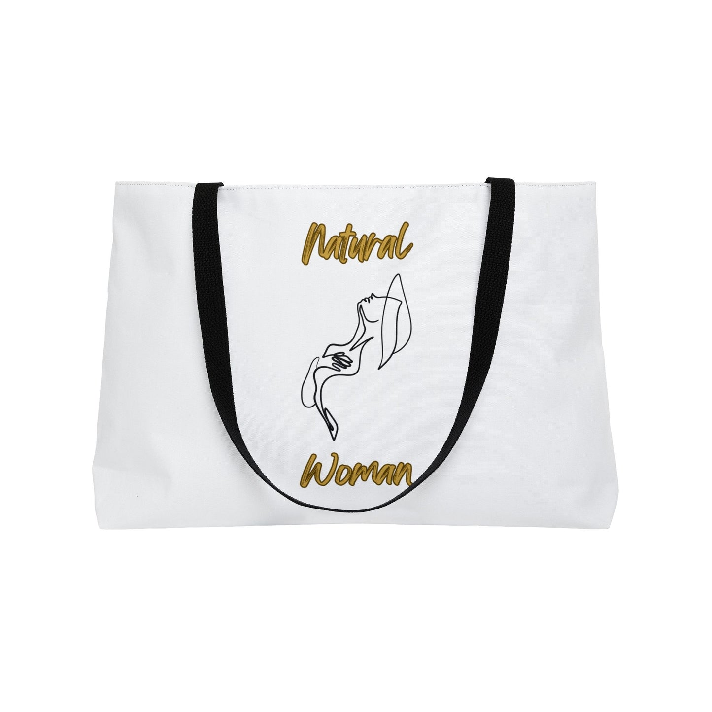 Natural Woman Free (BL) Weekender Tote Bag WHITE