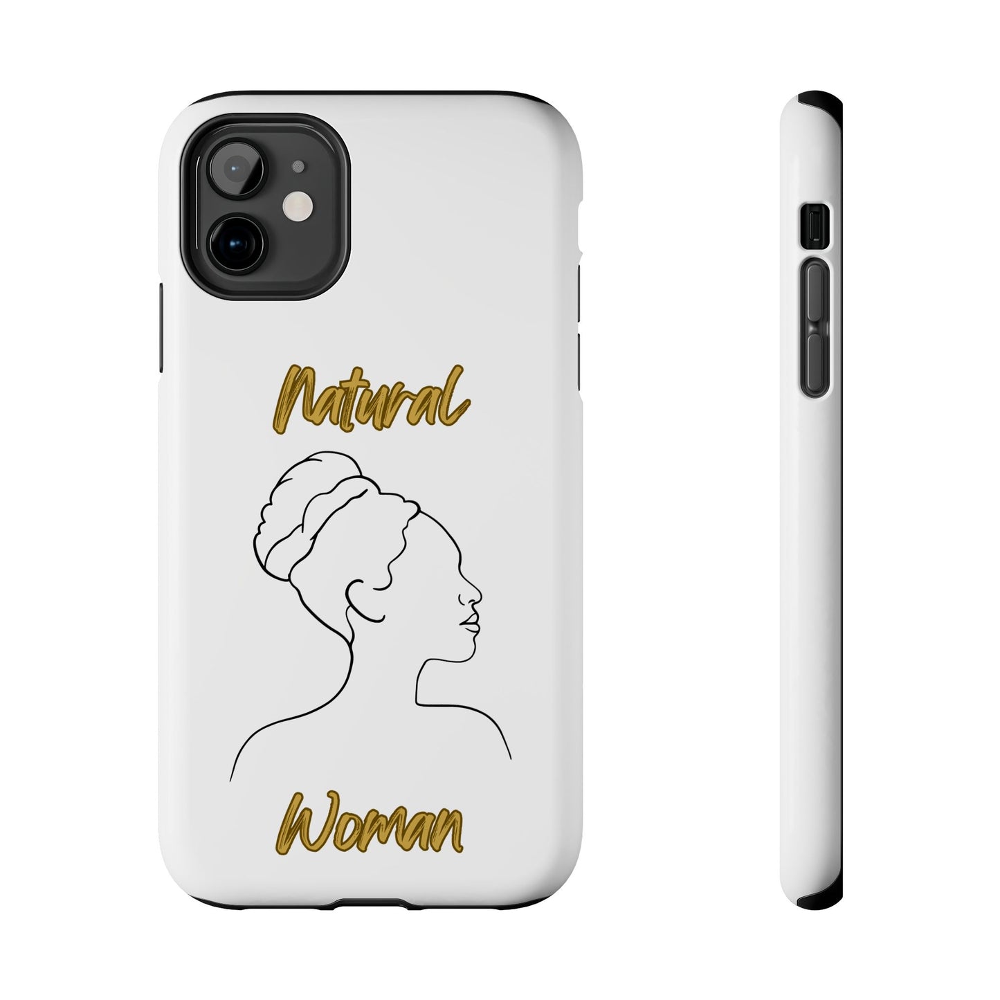 Natural Woman Mixed (BL)Tough Phone Cases WHITE